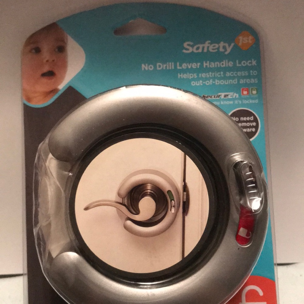 Safety No drill Lever Handle lock